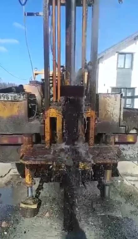 Бурение скважины 20м на Университетской 