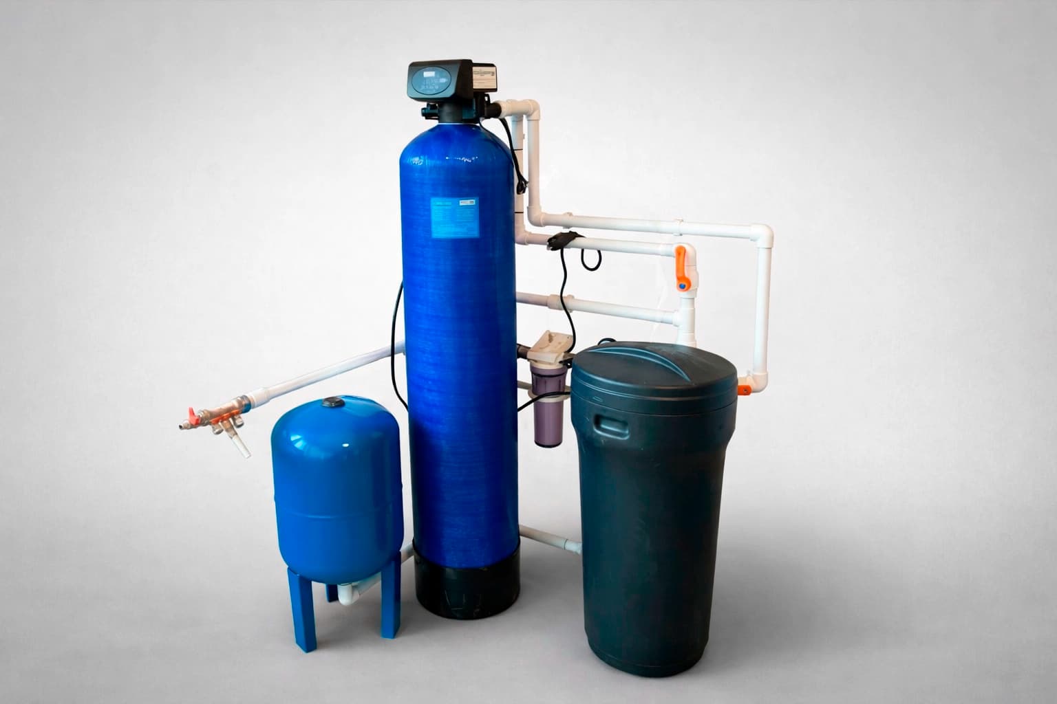 Монтаж систем очистки воды